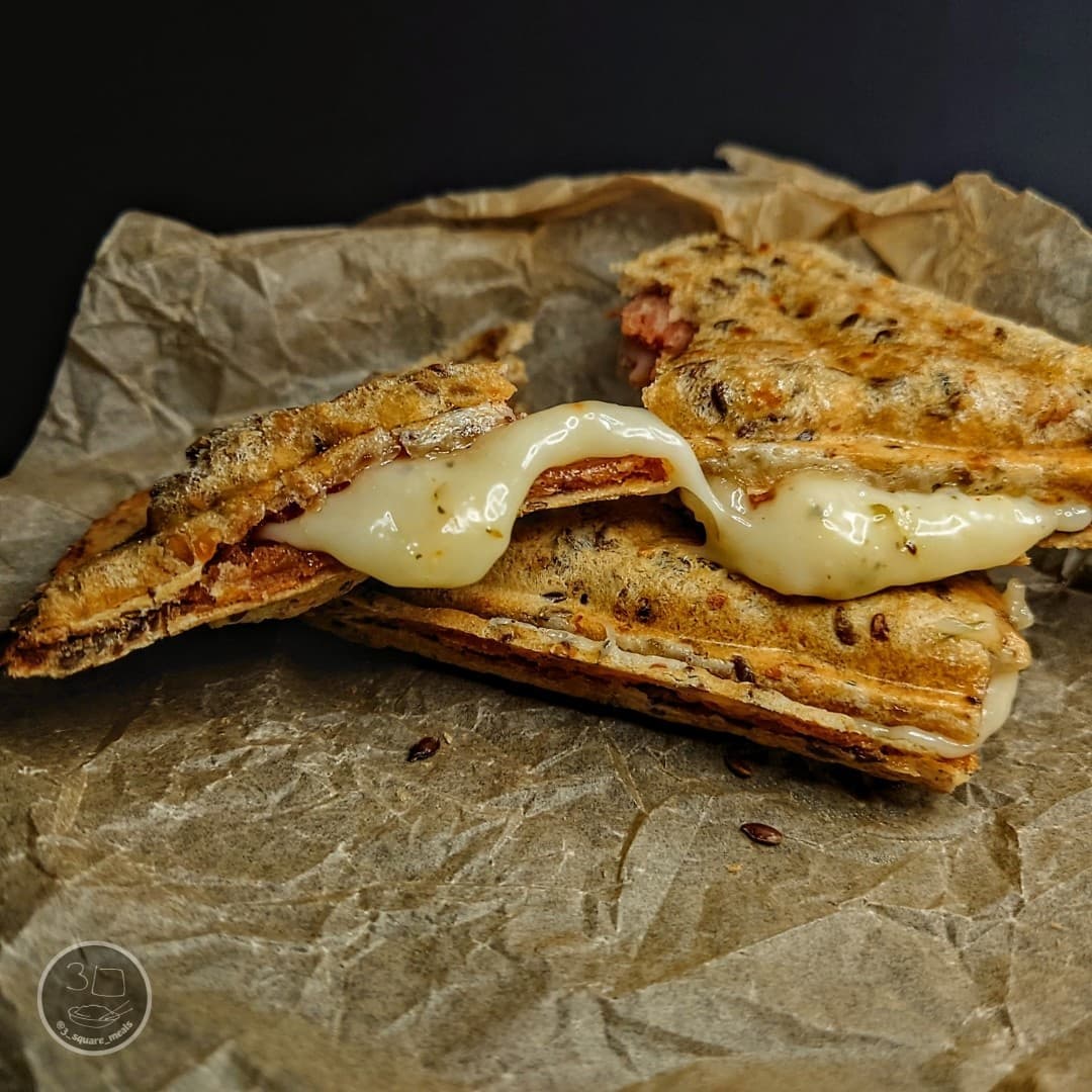 Vegan Ham and Cheese Toastie