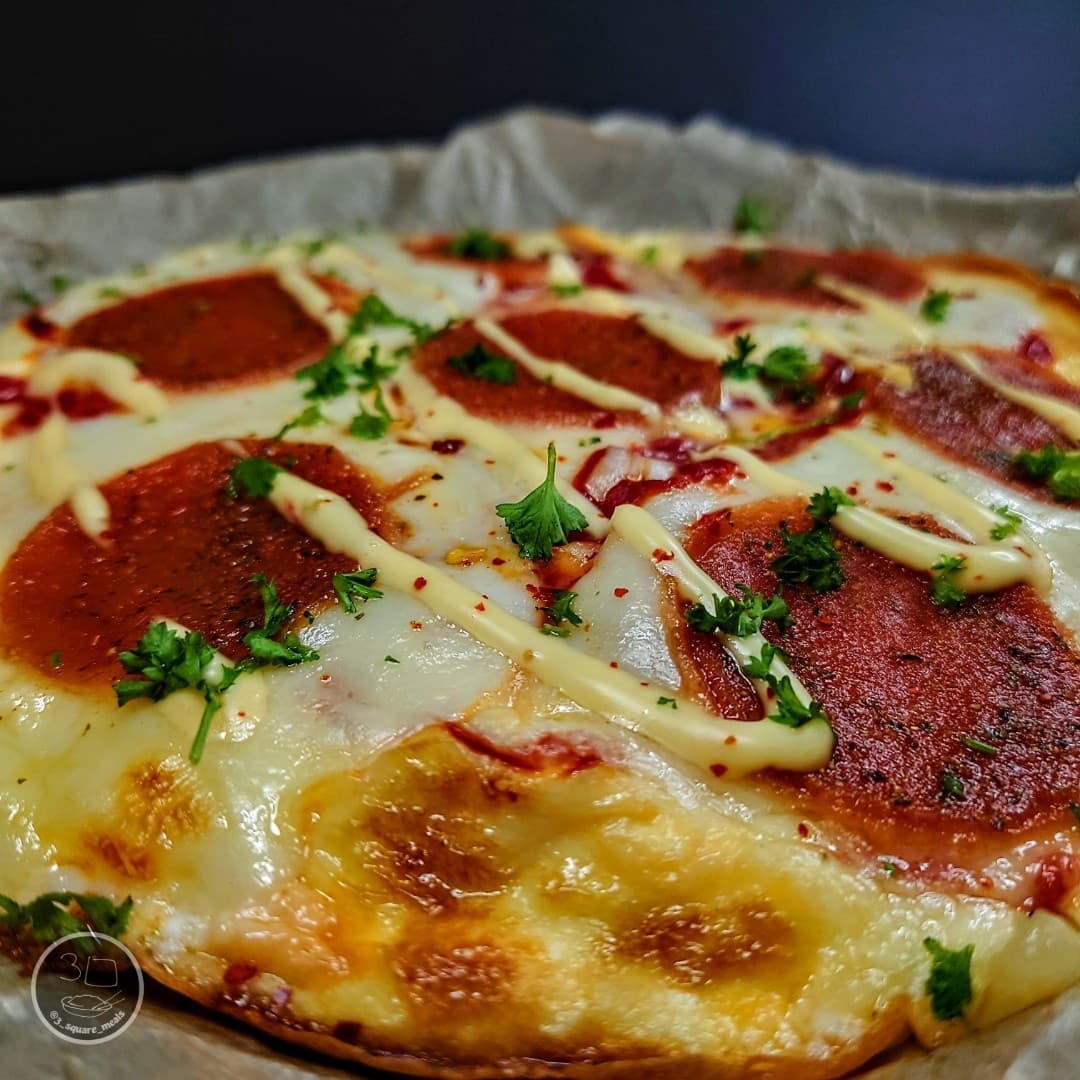 Pizza Omelette for Breakfast
