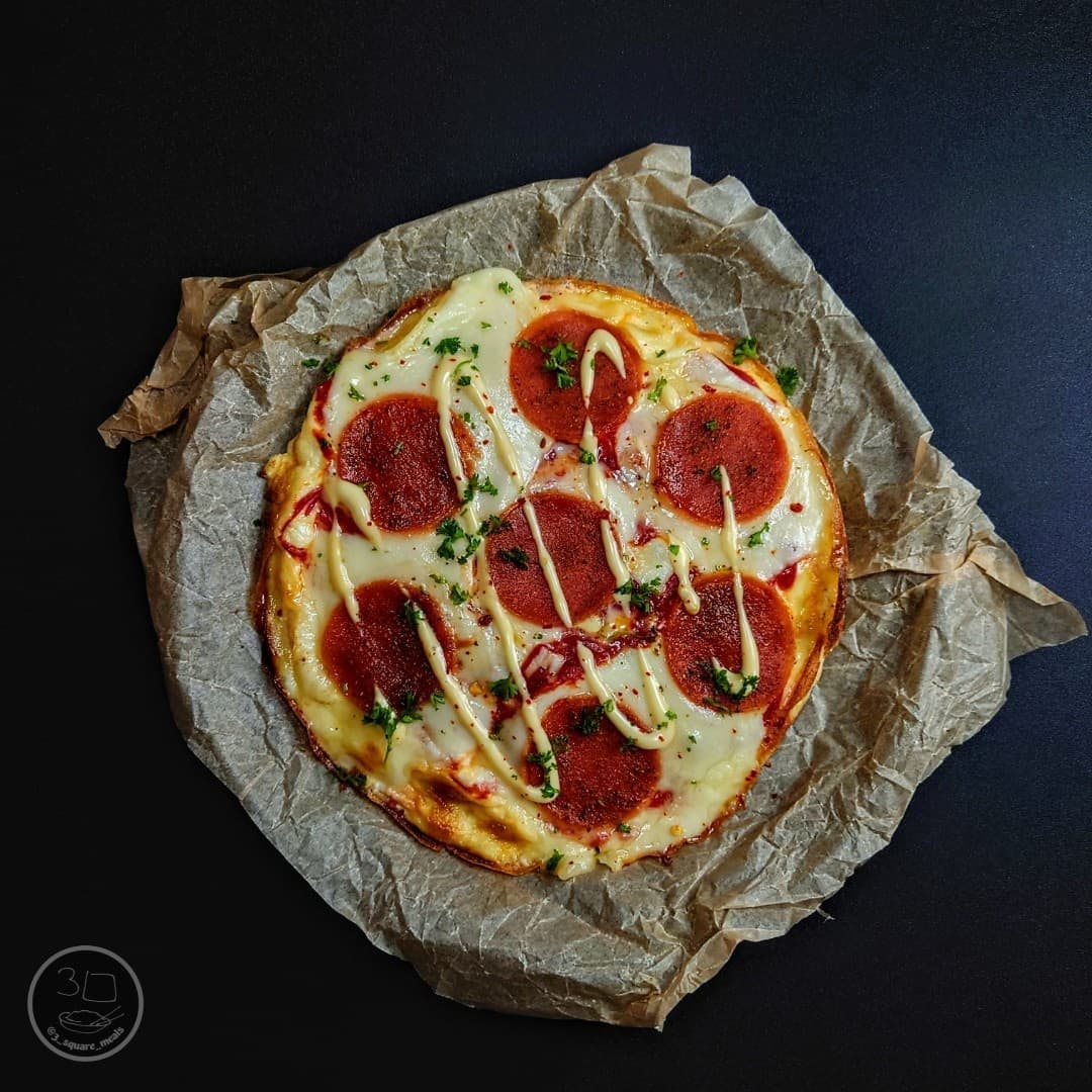 Pizza Omelette for Breakfast