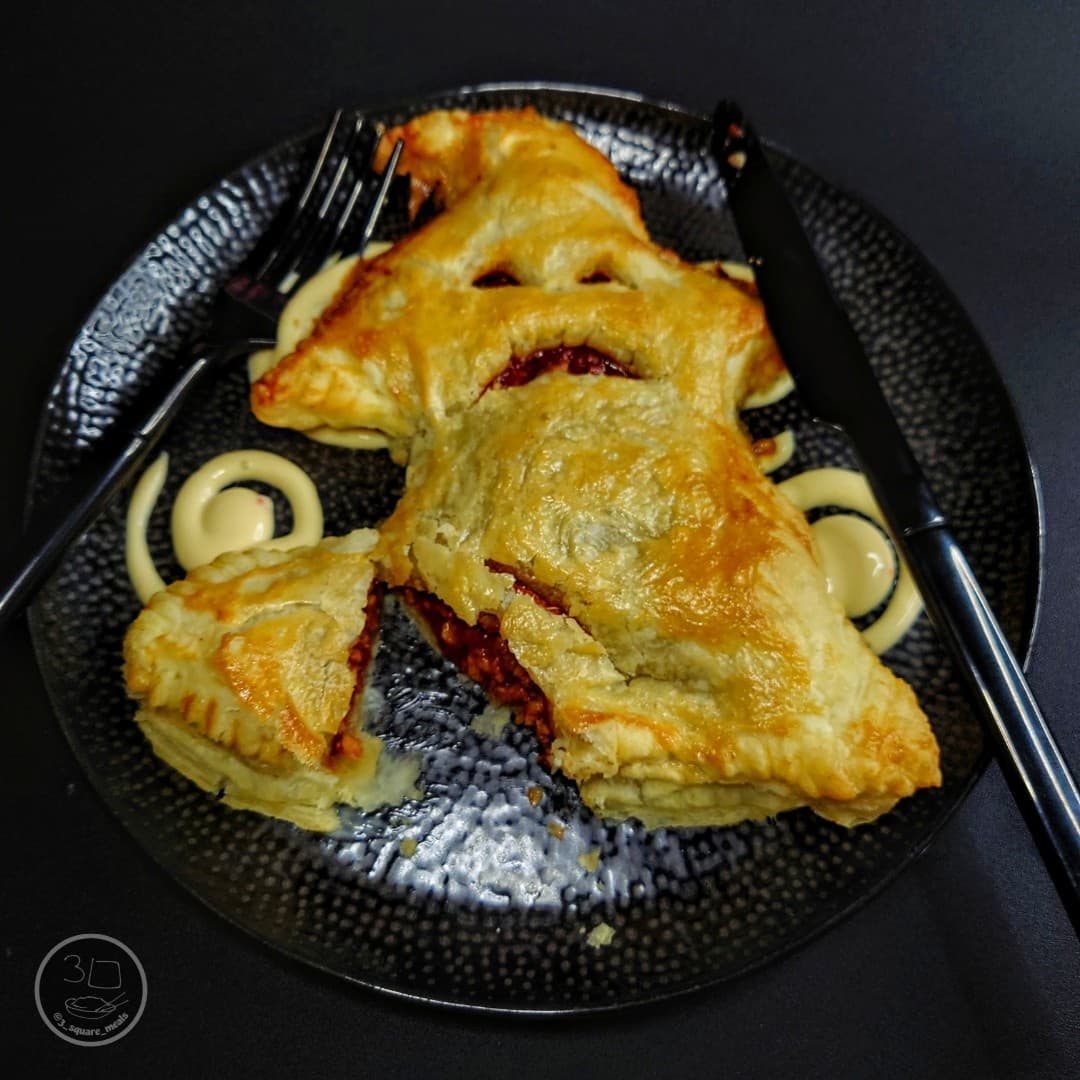 Oogie Boogie Halloween Pasty