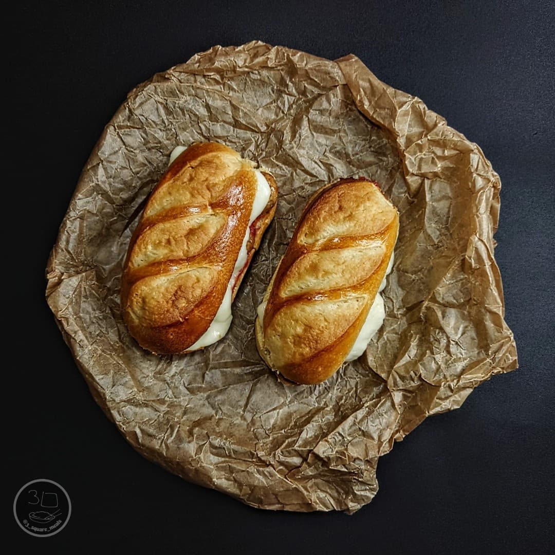 Sausage and Mozzarella Rolls