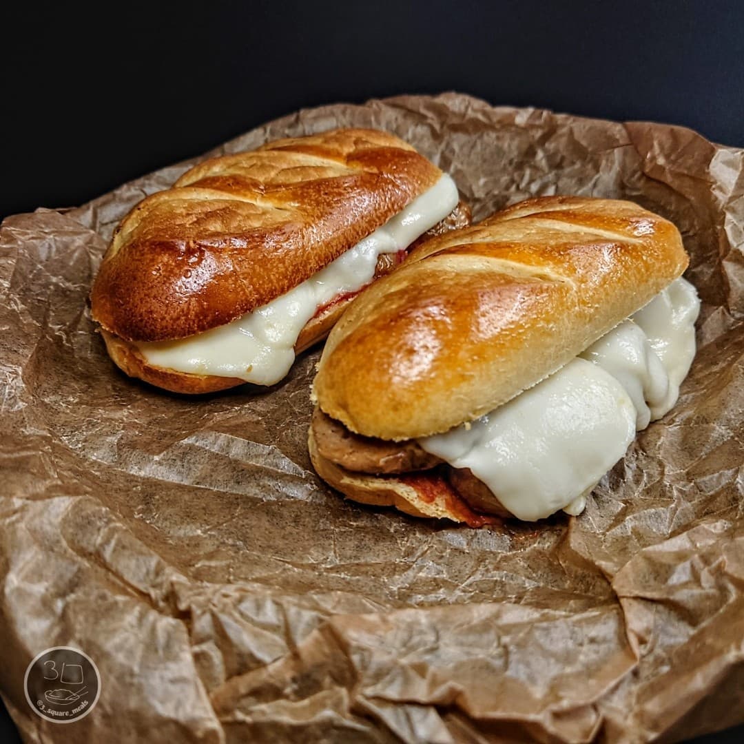 Sausage and Mozzarella Rolls
