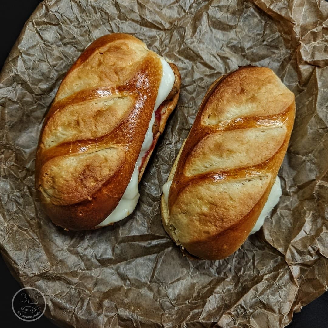 Sausage and Mozzarella Rolls