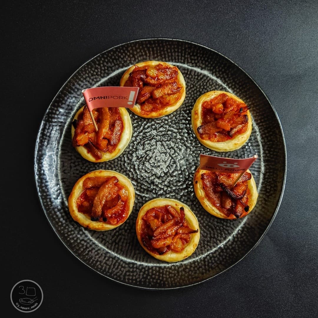 Hawaiian-Style Vegan Puff Pastry Snacks