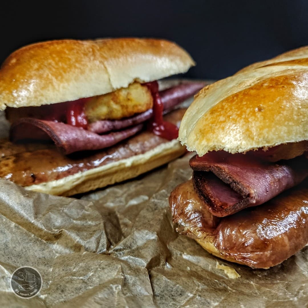 Plant-Based Breakfast Rolls with Fillings