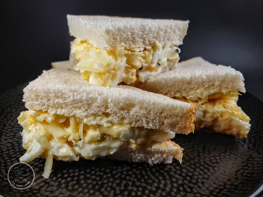 Egg Mayo and Cheese Sandwich
