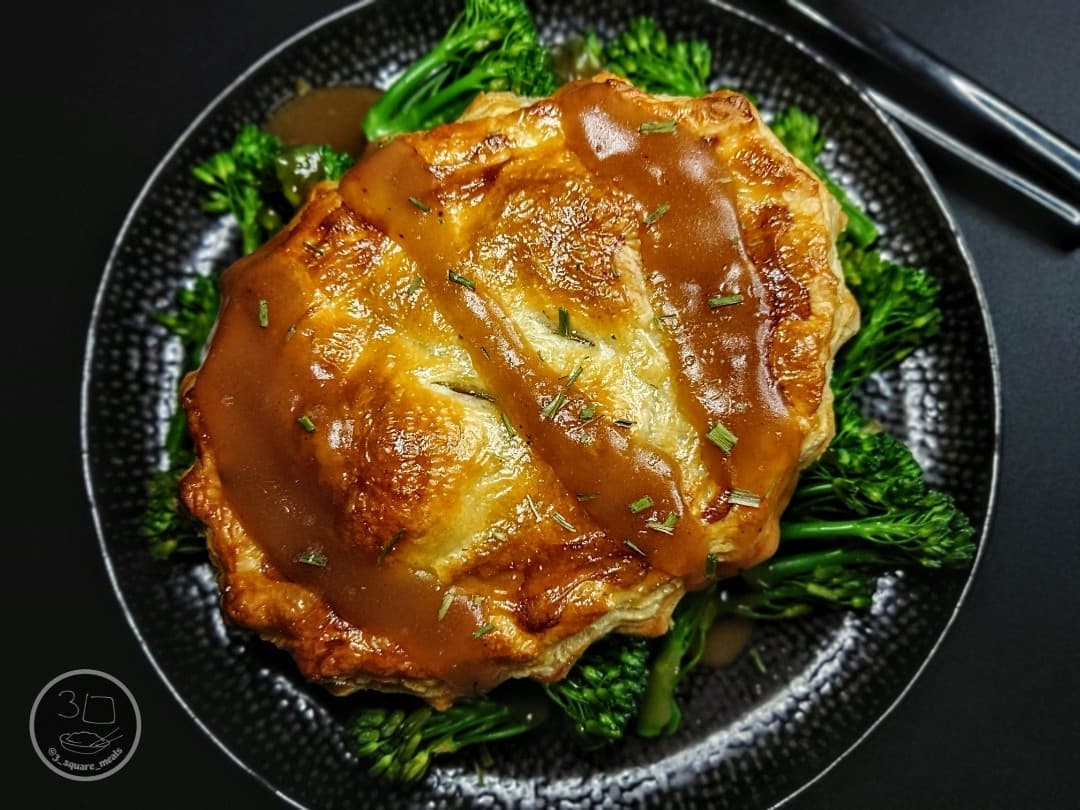 Vegetarian Chick'n Pie