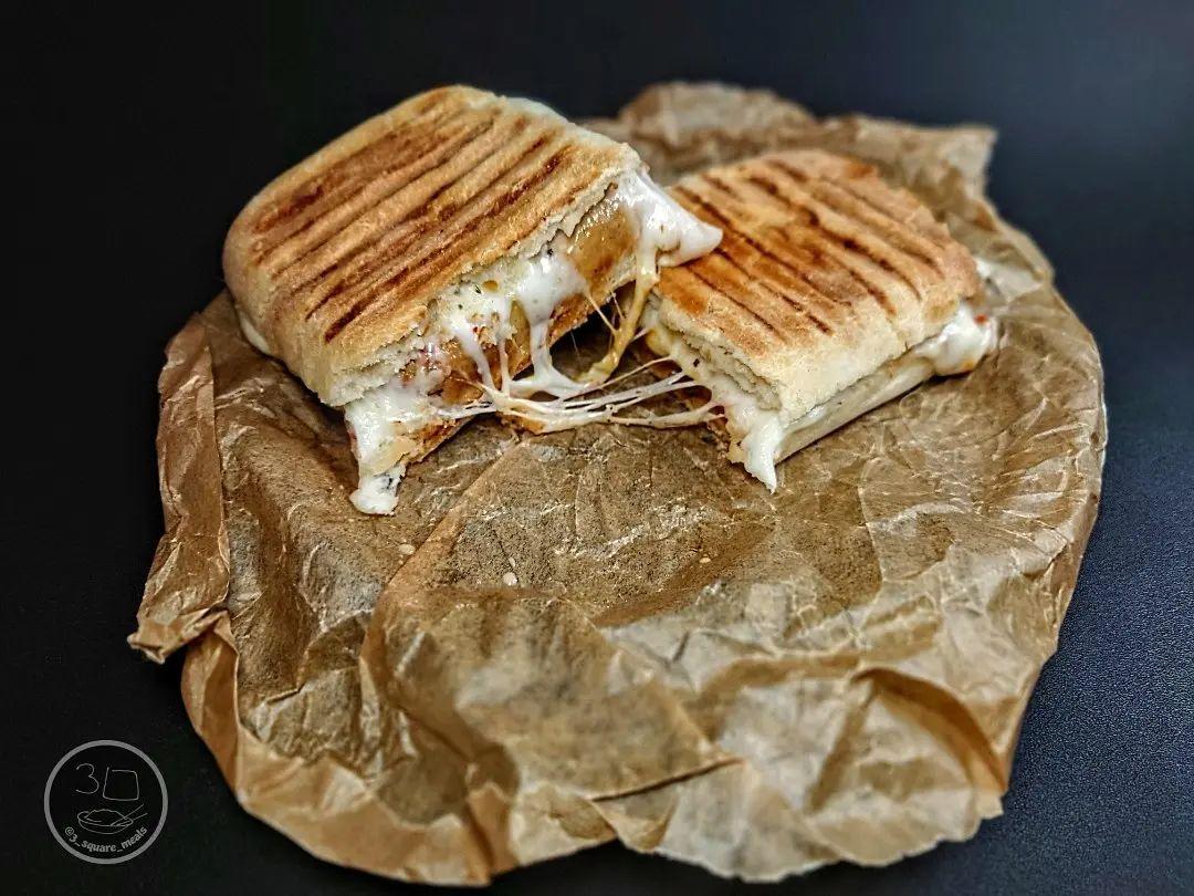 Sausage and Mozzarella Panini