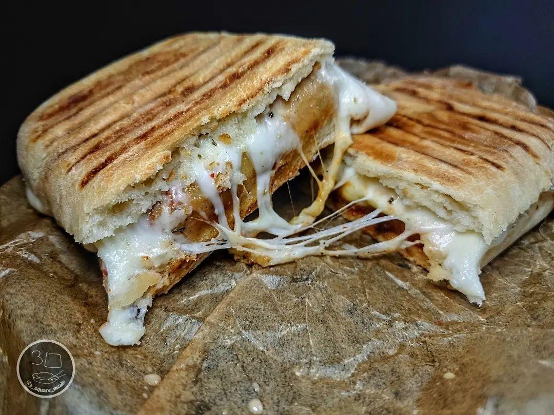 Sausage and Mozzarella Panini