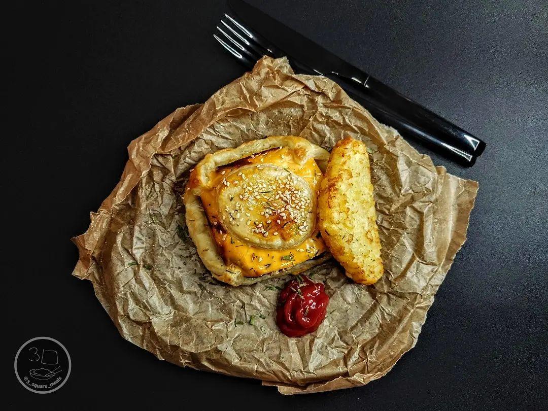 Sausage and Black Pudding Breakfast Pastry