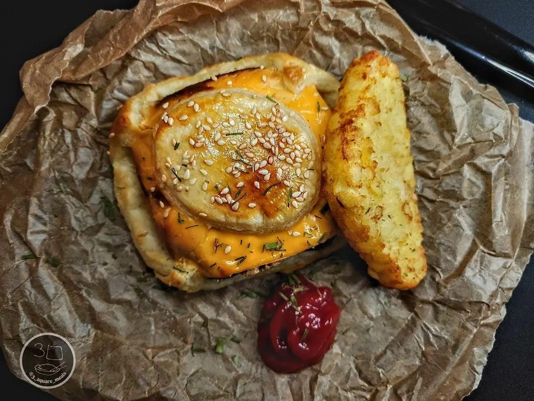 Sausage and Black Pudding Breakfast Pastry