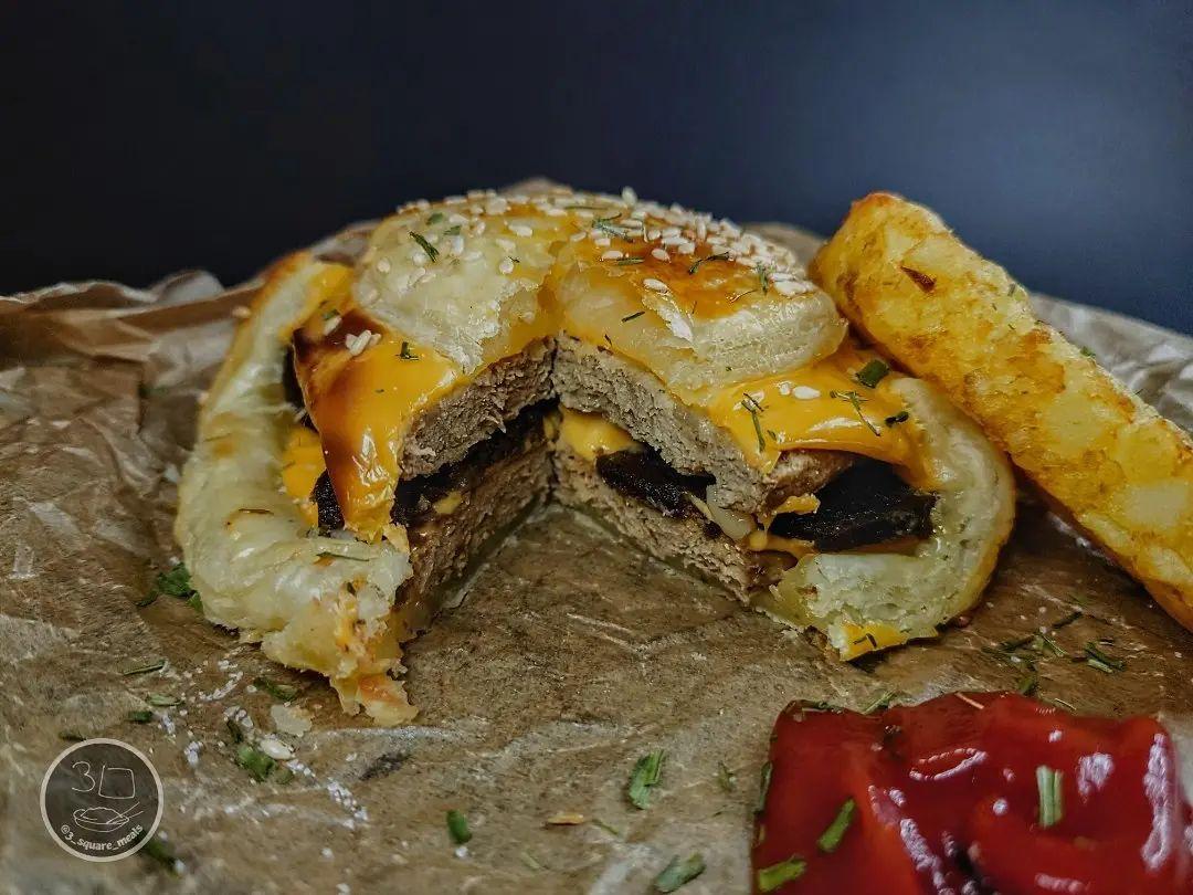 Sausage and Black Pudding Breakfast Pastry