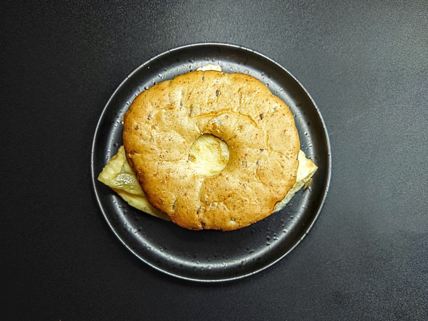 Omelette Bagel with Cheese