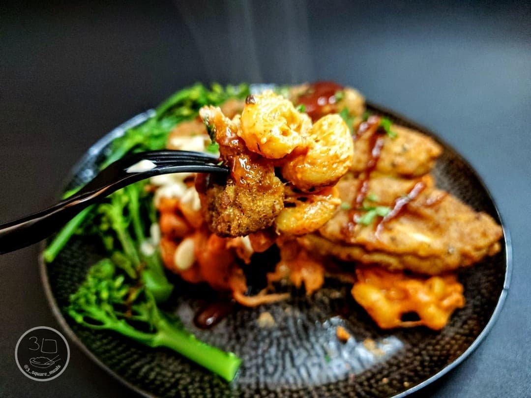 Spicy Vegetarian Pasta with Chik'n Tenders
