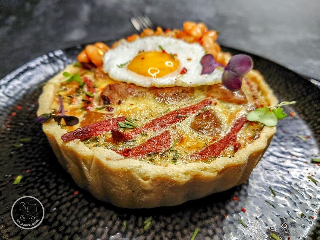 Vegetarian Breakfast Quiche