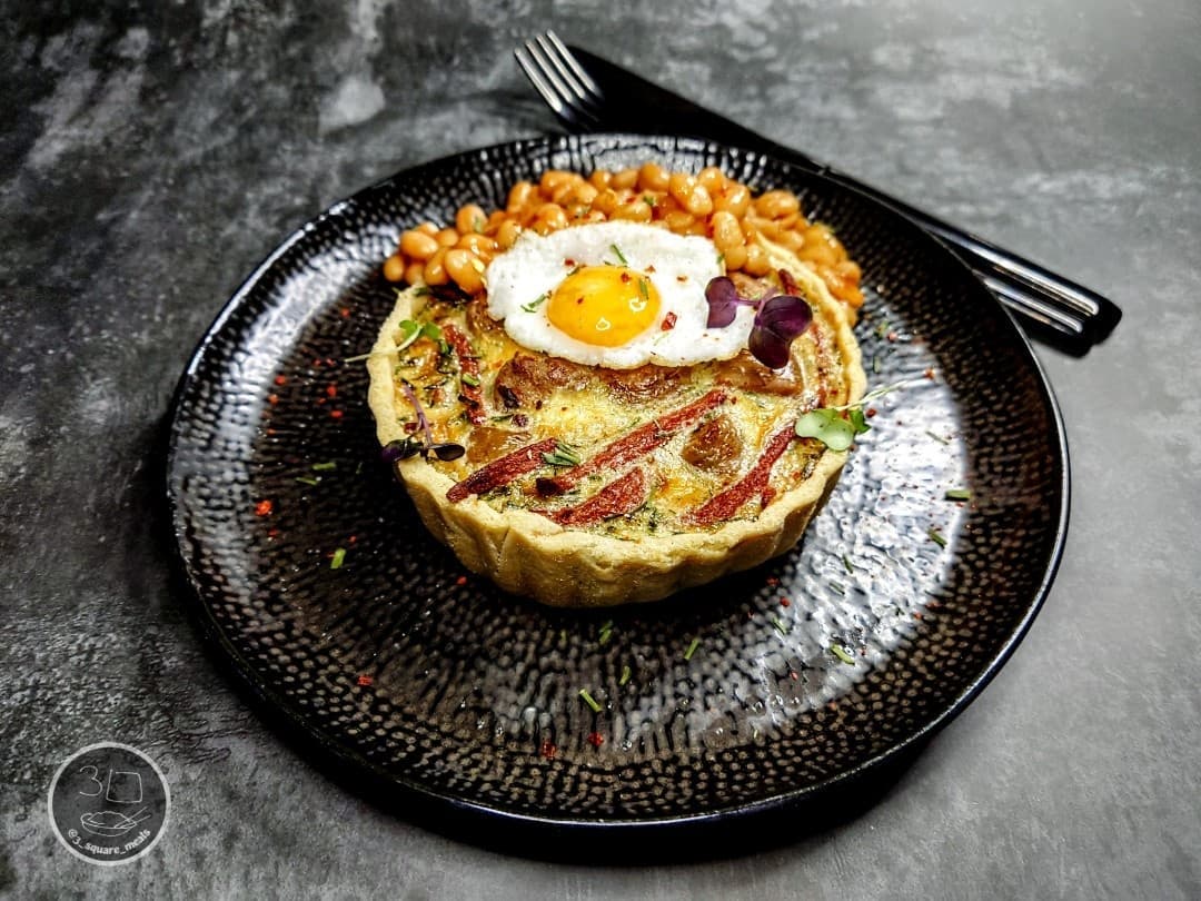Vegetarian Breakfast Quiche