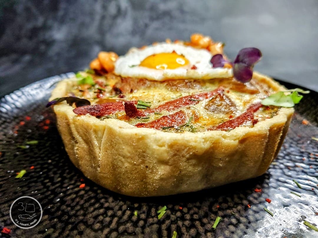 Vegetarian Breakfast Quiche