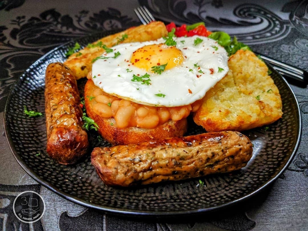 Vegetarian Full English Breakfast