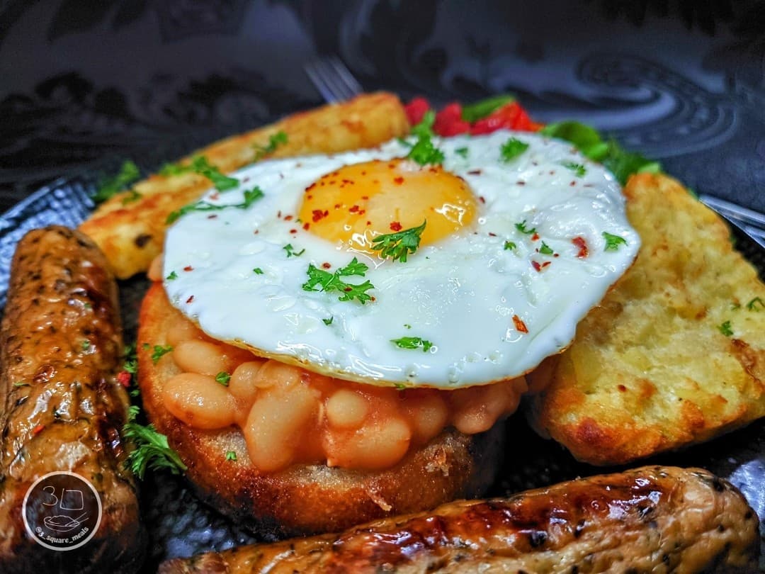 Vegetarian Full English Breakfast
