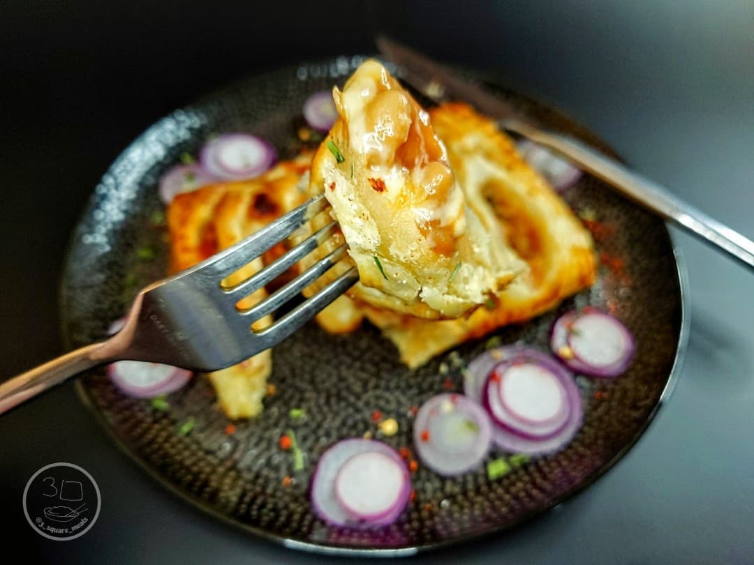 Vegetarian Sausage Beans Cheese Pastry