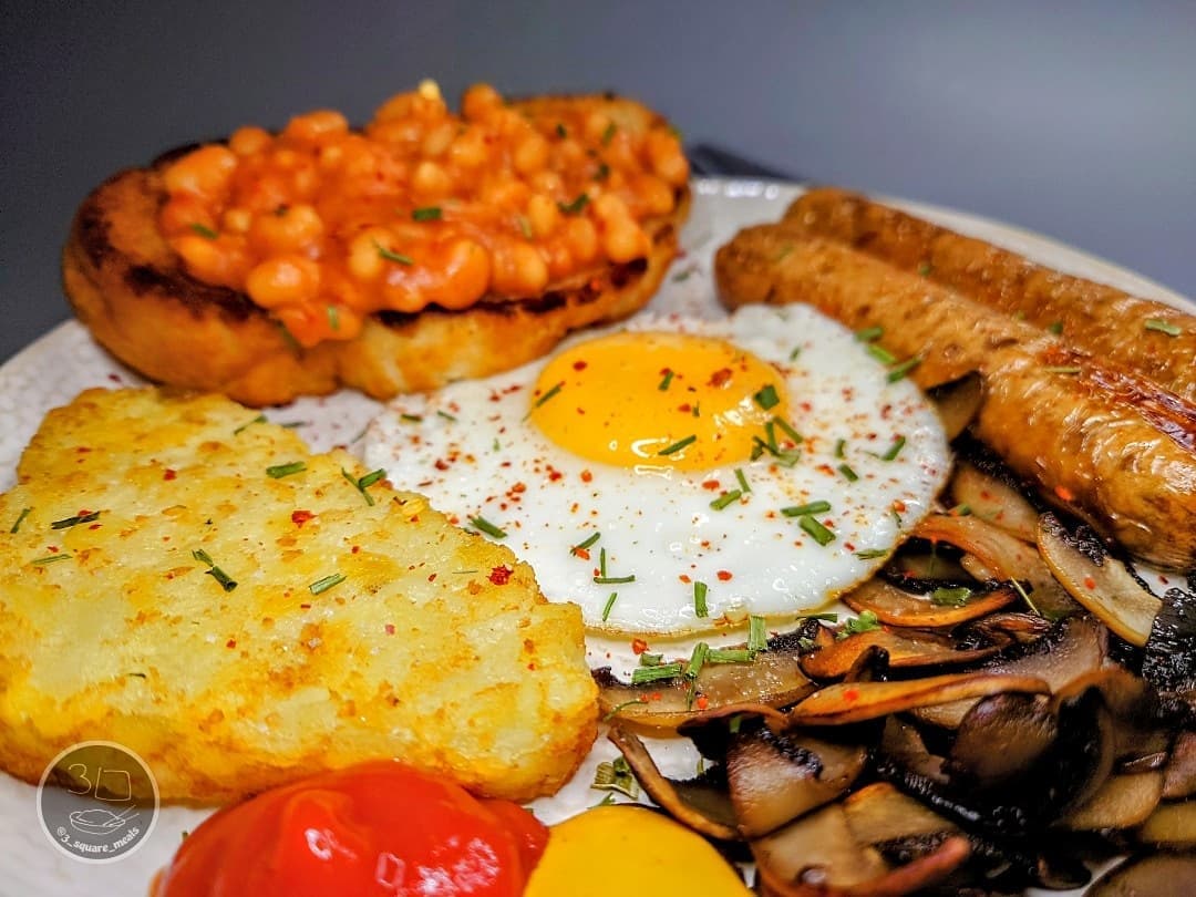 Simple Veggie Cooked Breakfast