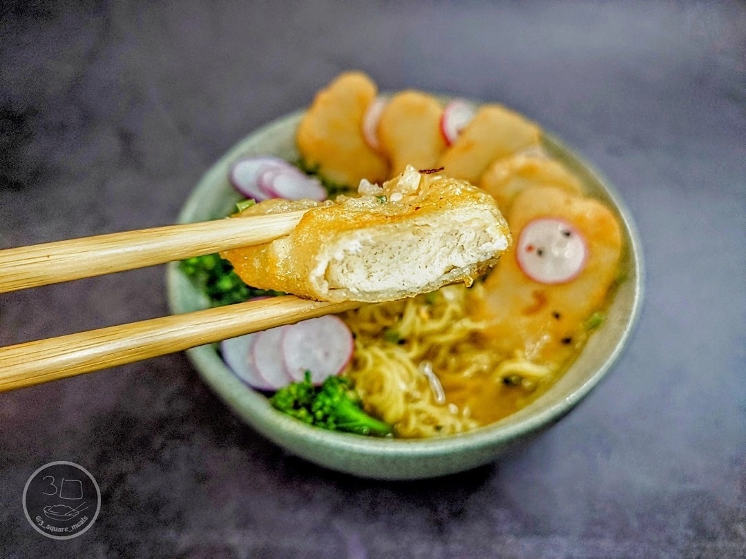 Air-Fried Quorn Nuggets with Ramen Bowl