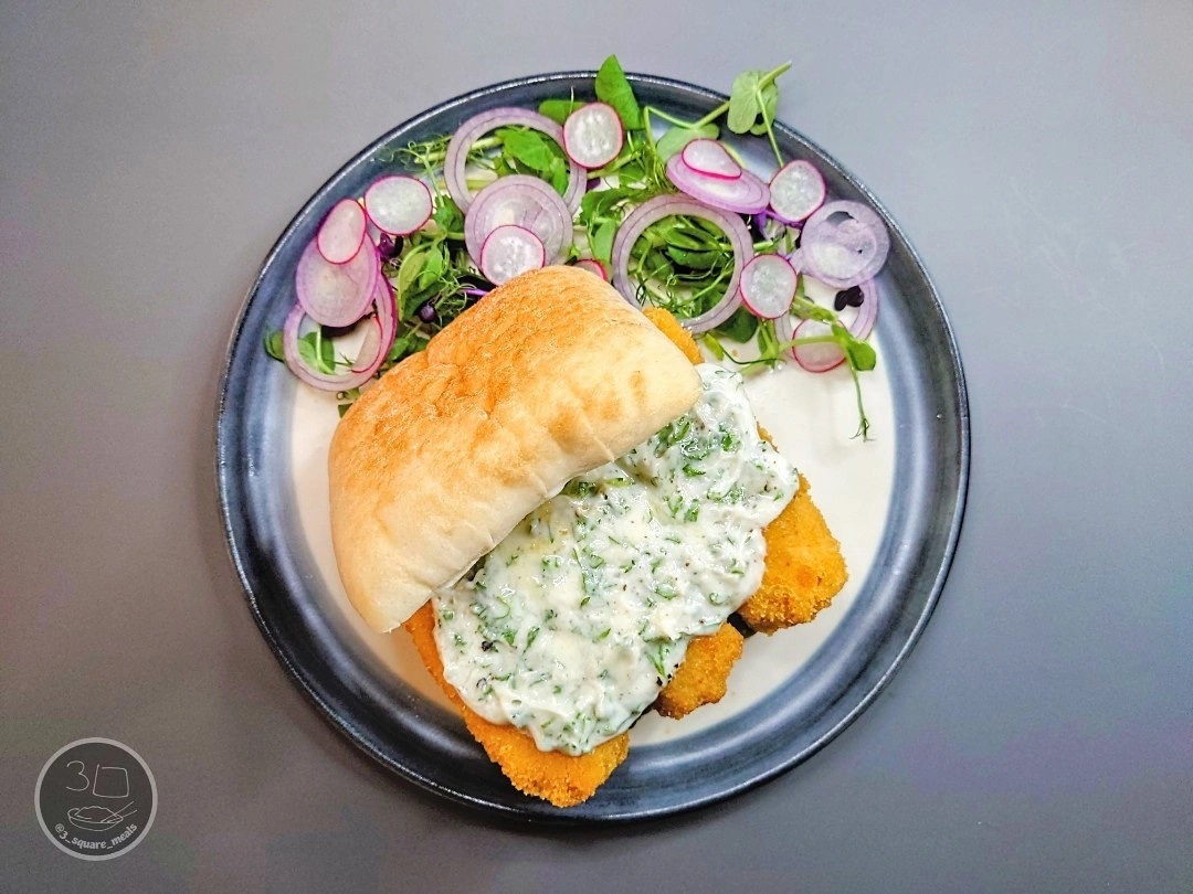Chunky Plant-Based Fish Finger Sandwich