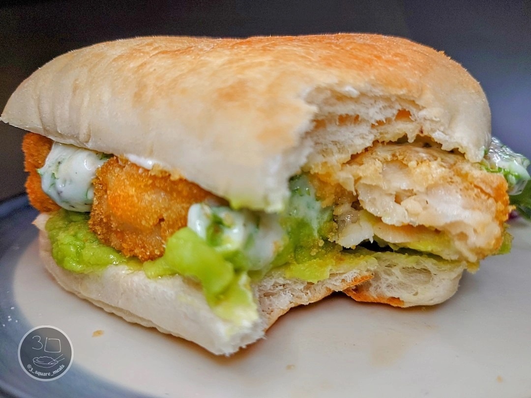 Chunky Plant-Based Fish Finger Sandwich