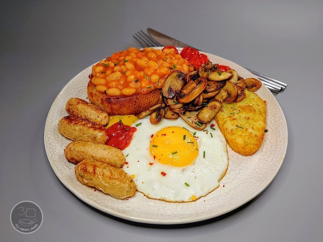 Air Fryer Vegetarian Breakfast