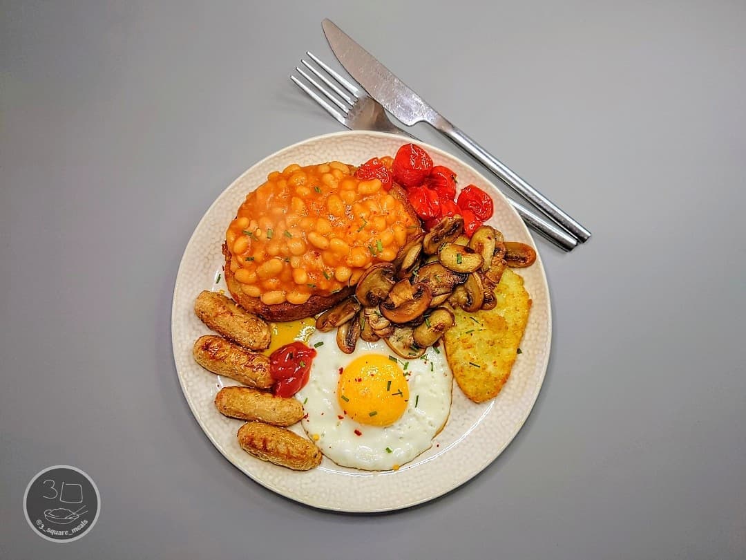 Air Fryer Vegetarian Breakfast