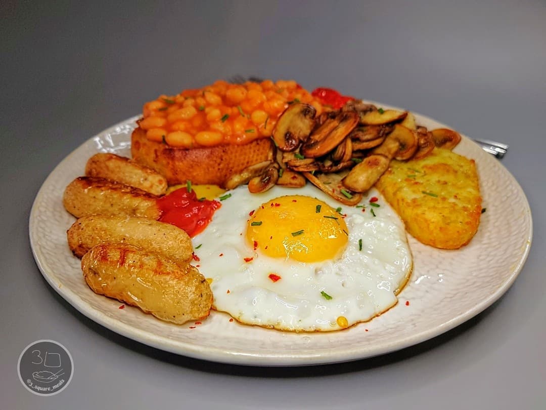 Air Fryer Vegetarian Breakfast
