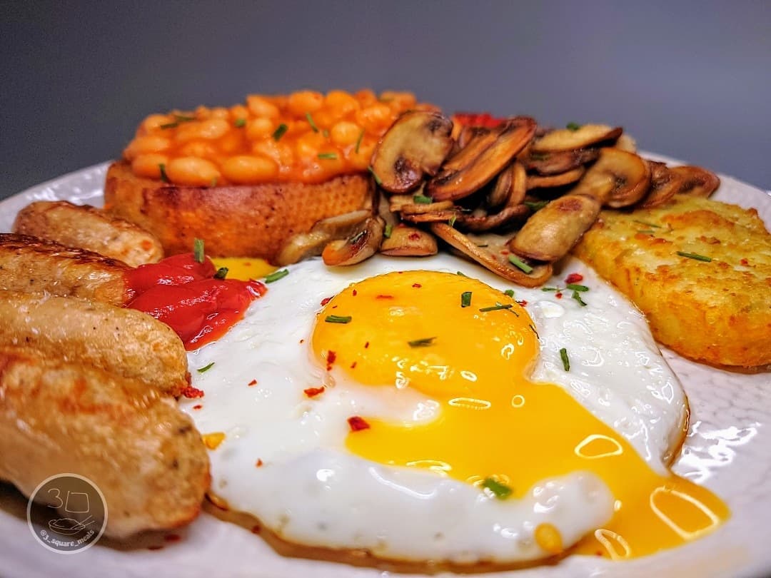 Air Fryer Vegetarian Breakfast