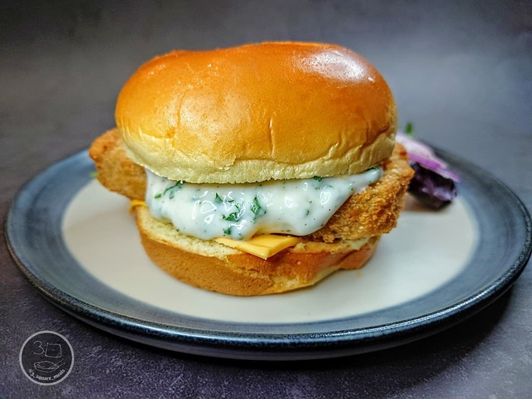 Plant-Based Fish Fillet Sandwich