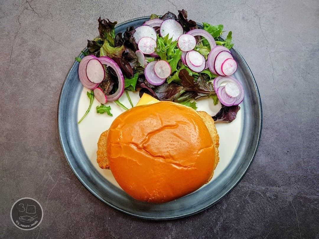 Plant-Based Fish Fillet Sandwich