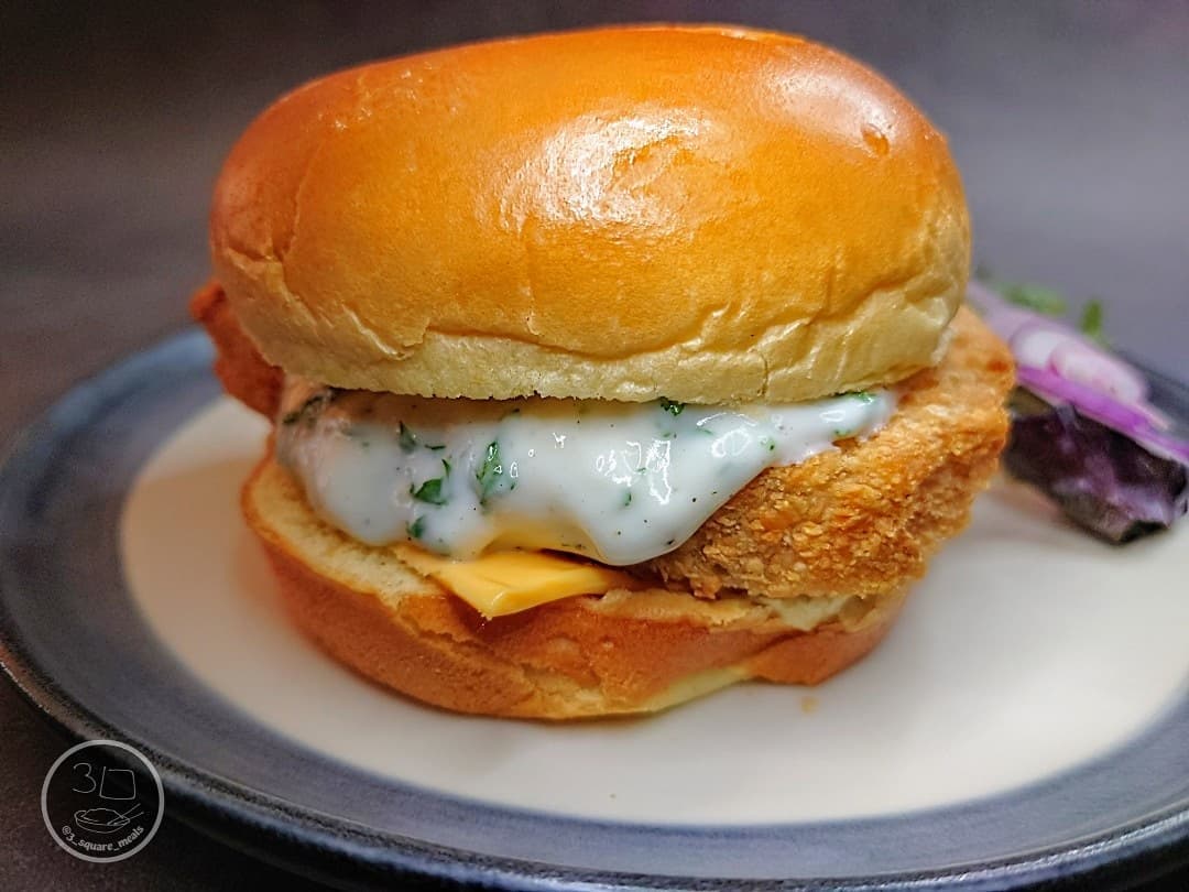 Plant-Based Fish Fillet Sandwich