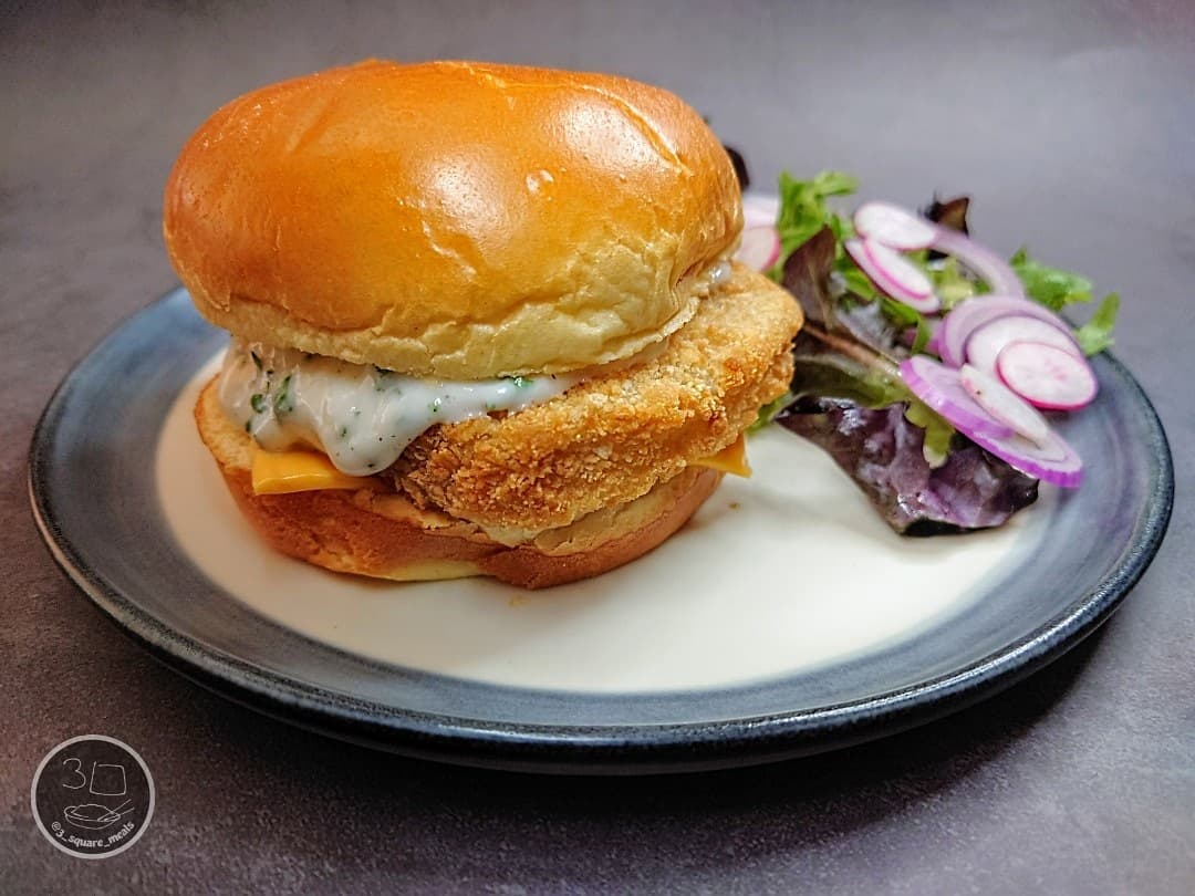 Plant-Based Fish Fillet Sandwich