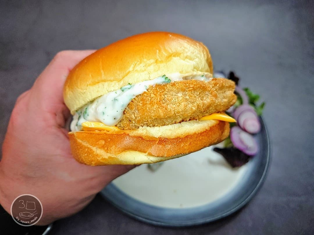 Plant-Based Fish Fillet Sandwich
