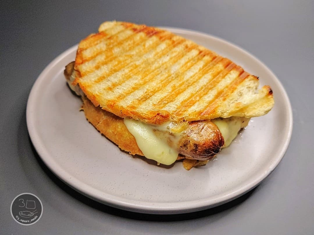 Grilled Vegetarian Sausage Sandwich