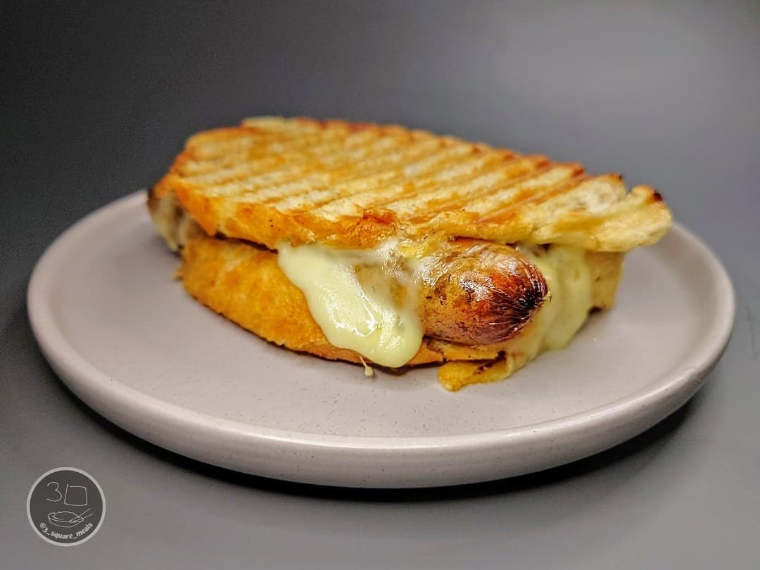 Grilled Vegetarian Sausage Sandwich