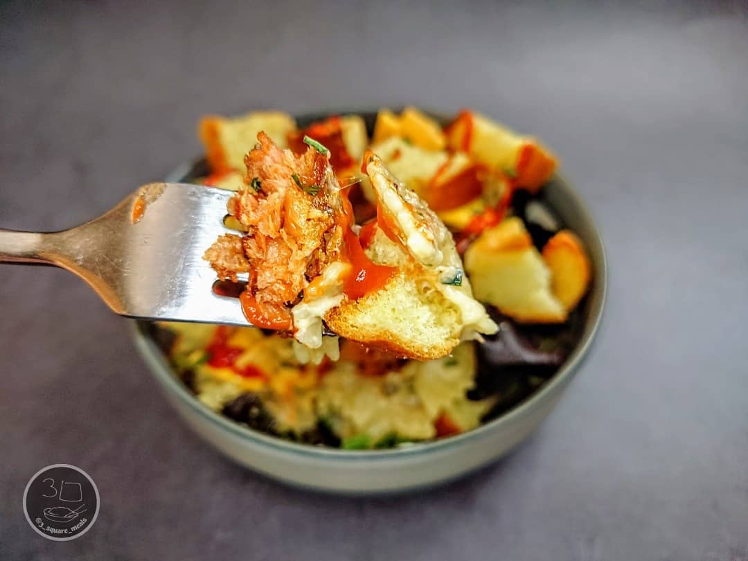 Simple Vegetarian Cheeseburger Pasta
