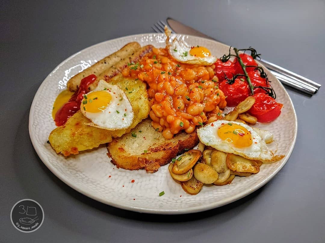 Vegetarian Full English Breakfast