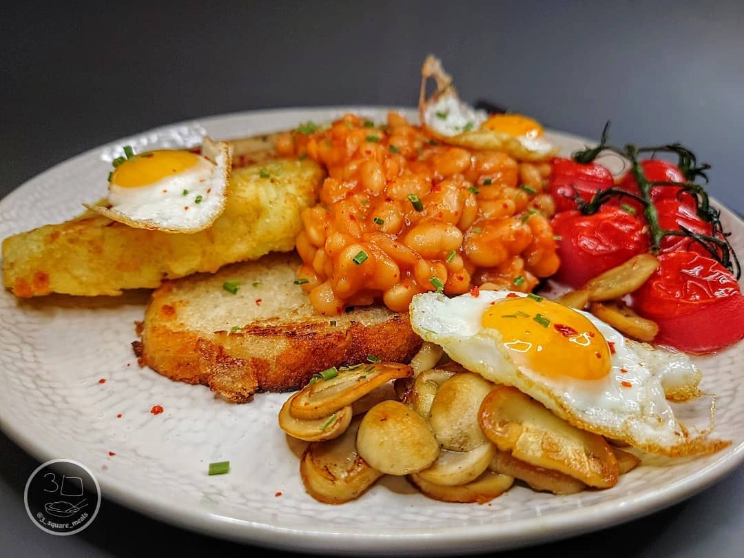 Vegetarian Full English Breakfast