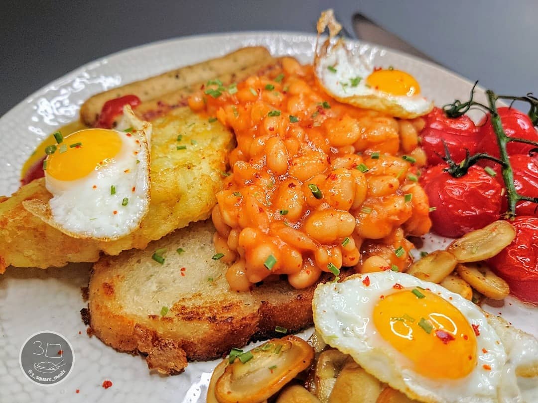 Vegetarian Full English Breakfast