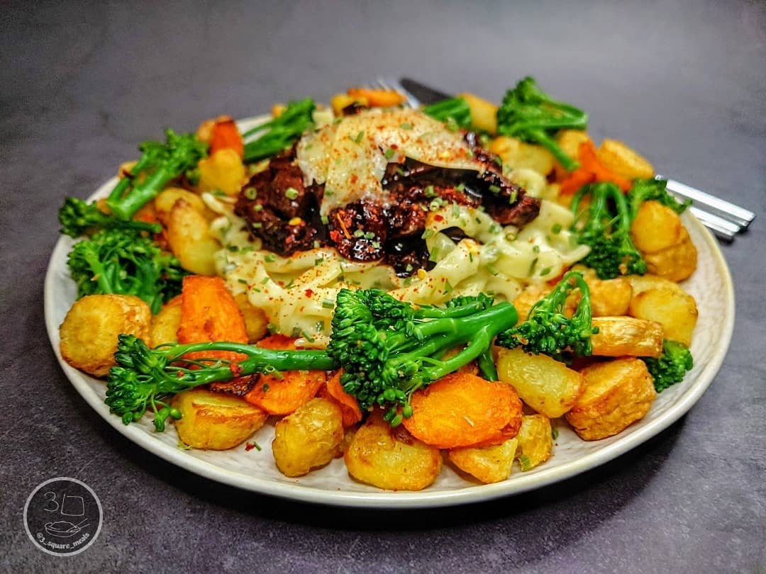 Roast Dinner Tagliatelle Fusion