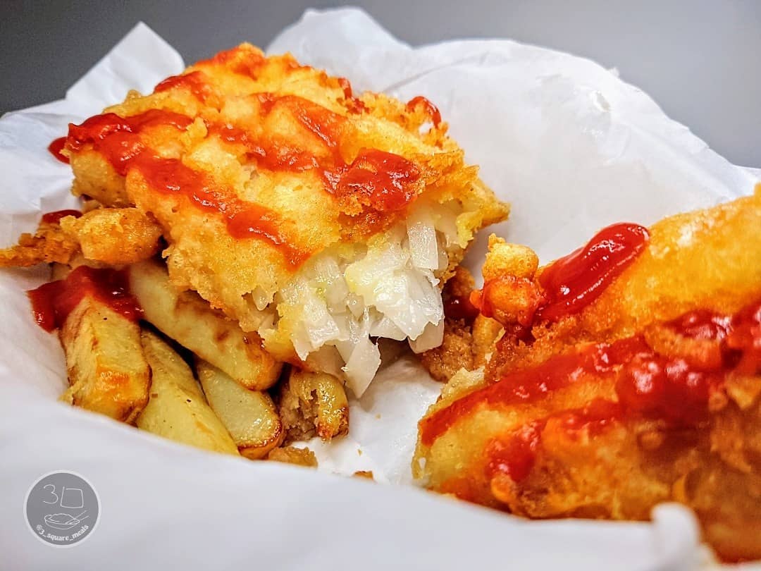 Vegetarian Fishless Fillet and Chips