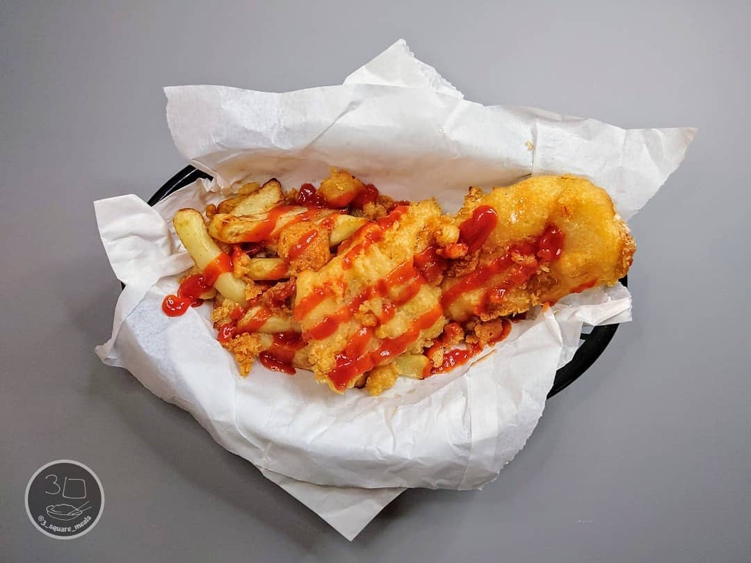 Vegetarian Fishless Fillet and Chips