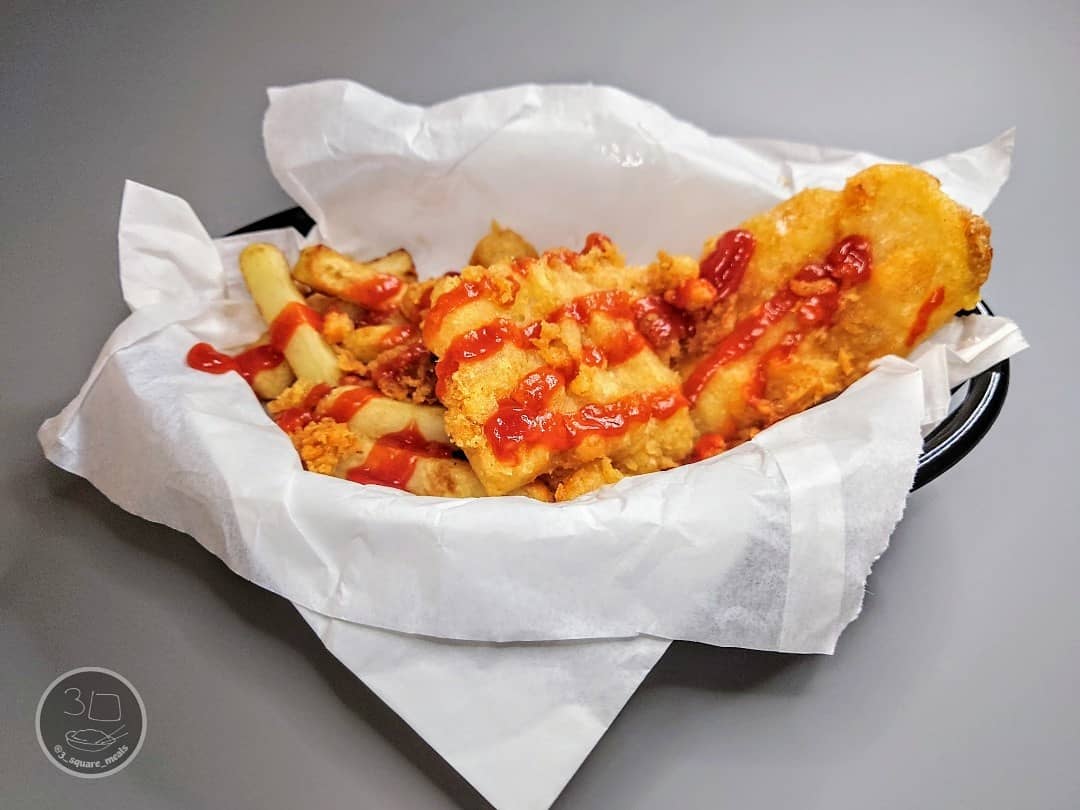 Vegetarian Fishless Fillet and Chips