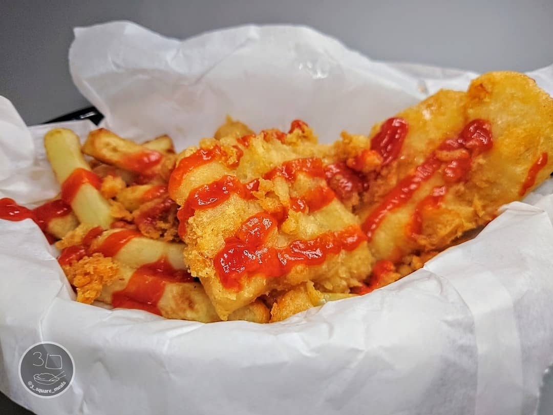 Vegetarian Fishless Fillet and Chips