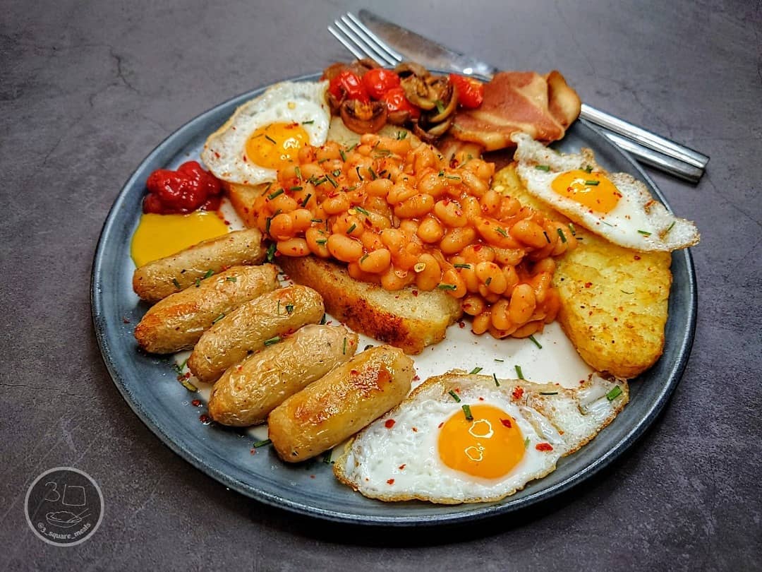 Vegetarian Full English Breakfast