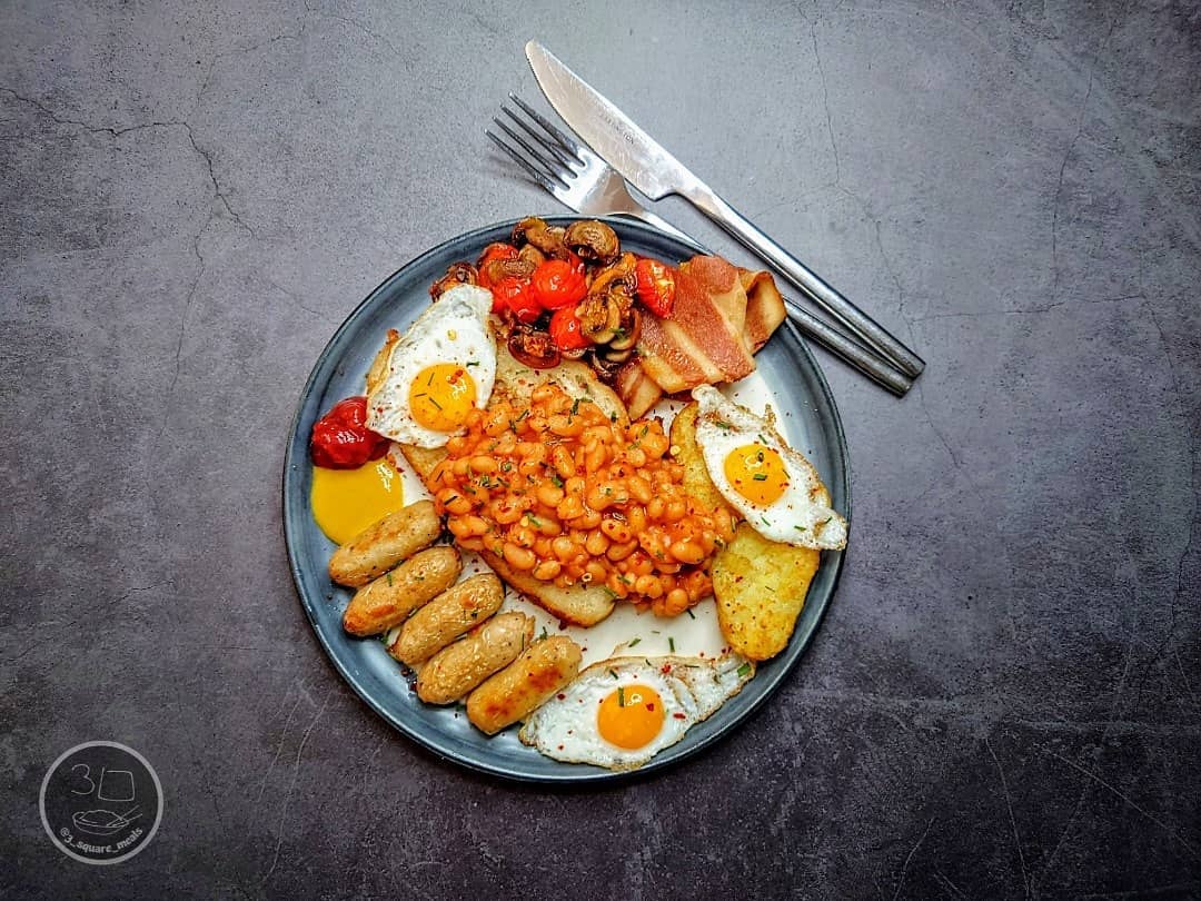 Vegetarian Full English Breakfast